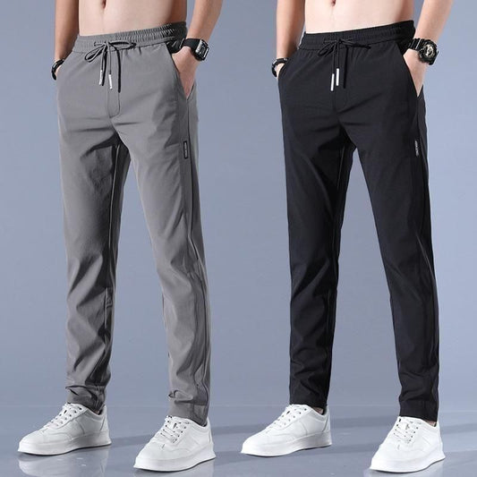 Pack of 2 Men’s NS Lycra Stretchable Track Pants – Lightweight & Durable