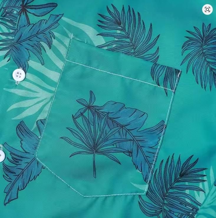 Men's Premium Breathable Casual Printed Shirt – Stylish Summer Wear