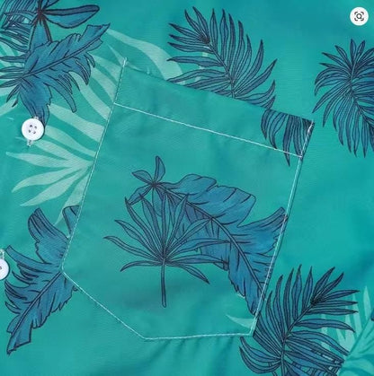 Men's Premium Breathable Casual Printed Shirt – Stylish Summer Wear